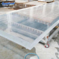 Excellent Polished acrylic swimming pool glass wall panels